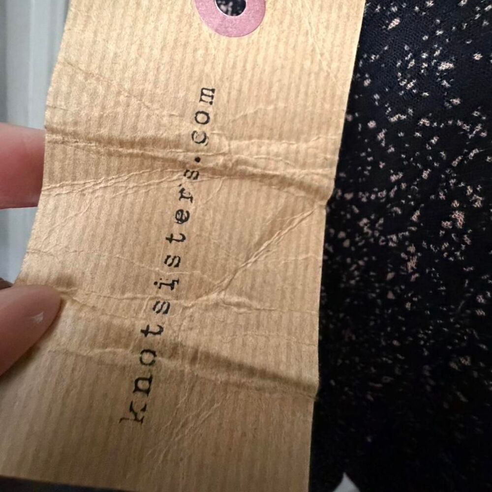 knotsisters.com Brown and Black Speckled Dress - Picture 8 of 8